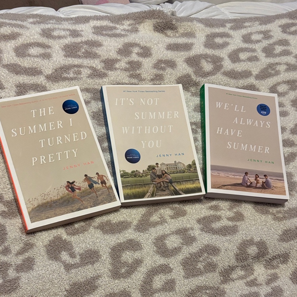 “The Summer I Turned Pretty” series- Jenny Han- Target exclusive covers